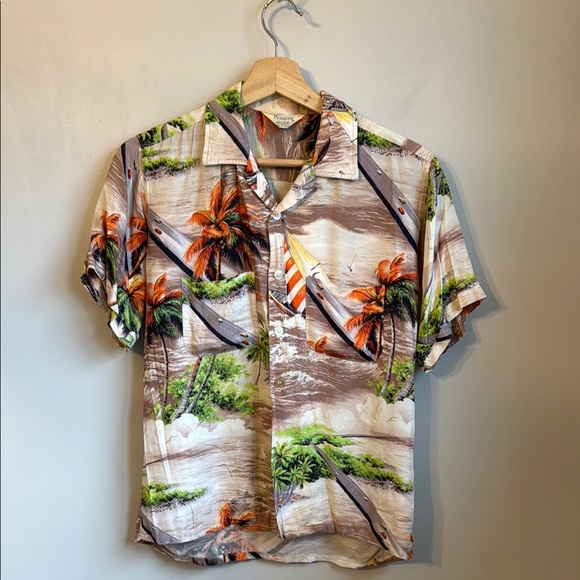 Vintage Penny’s Hawaiian Shirt Made in Japan - Picture 1 of 5